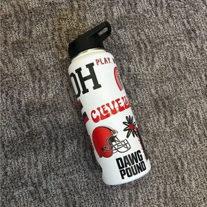 Cleveland Browns Football Water Bottle